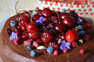 Chocolate Cherry Cake