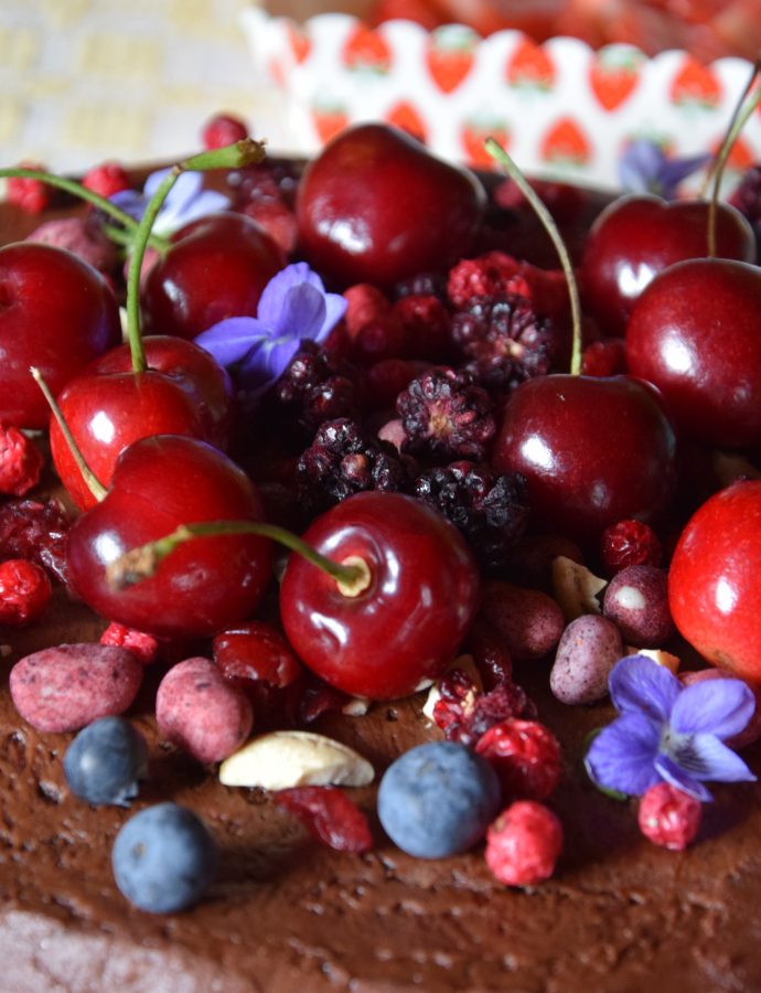 Chocolate Cherry Cake!